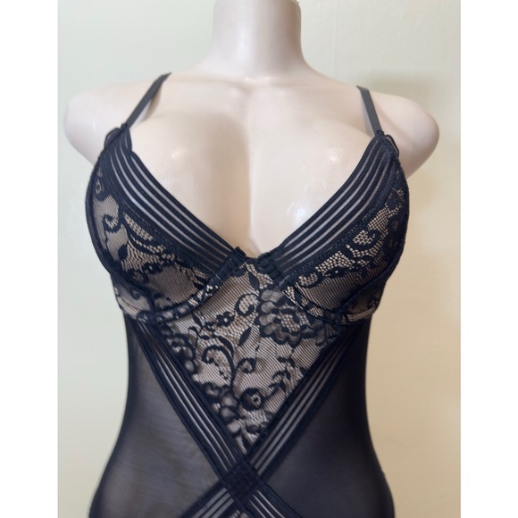 NWT Adore Me Black Lace Chemise - Picture 4 of 10